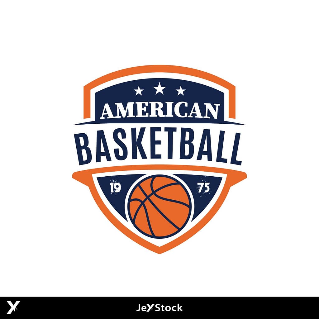 American Basketball Logo Vector Free Download | Jexstock