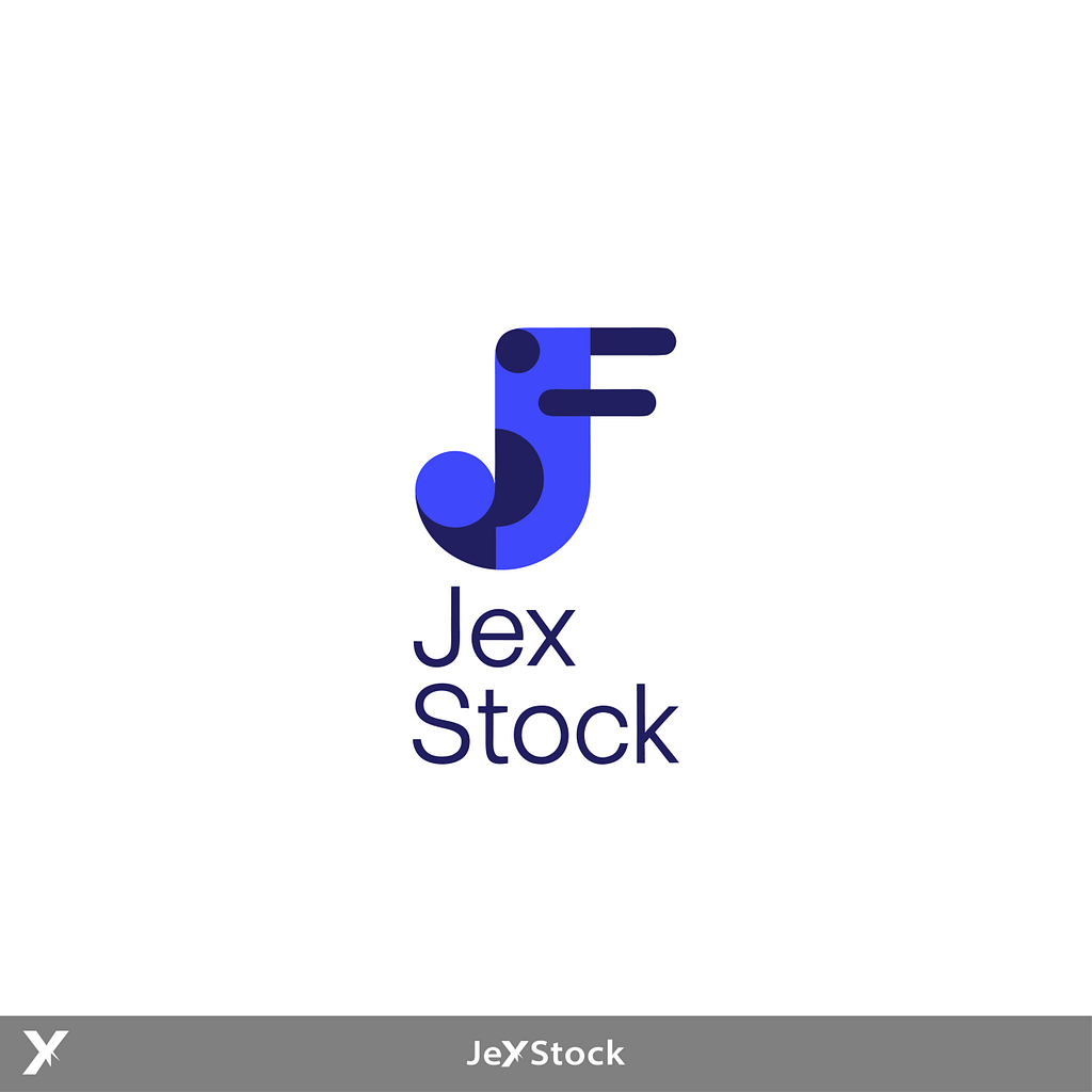 Modern JF Lettermark Logo Template for Professional Branding