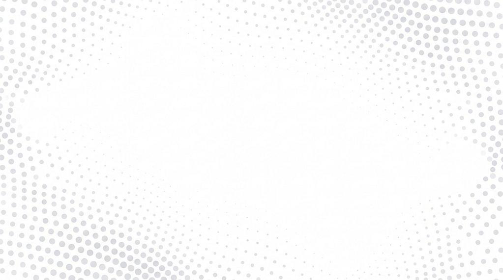 Abstract white and light gray halftone dot vector background with subtle dot frame design.