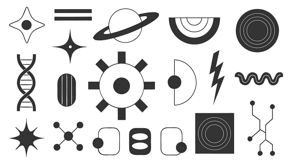 Modern Abstract Symbols Pack: Free SVG & PNG Download