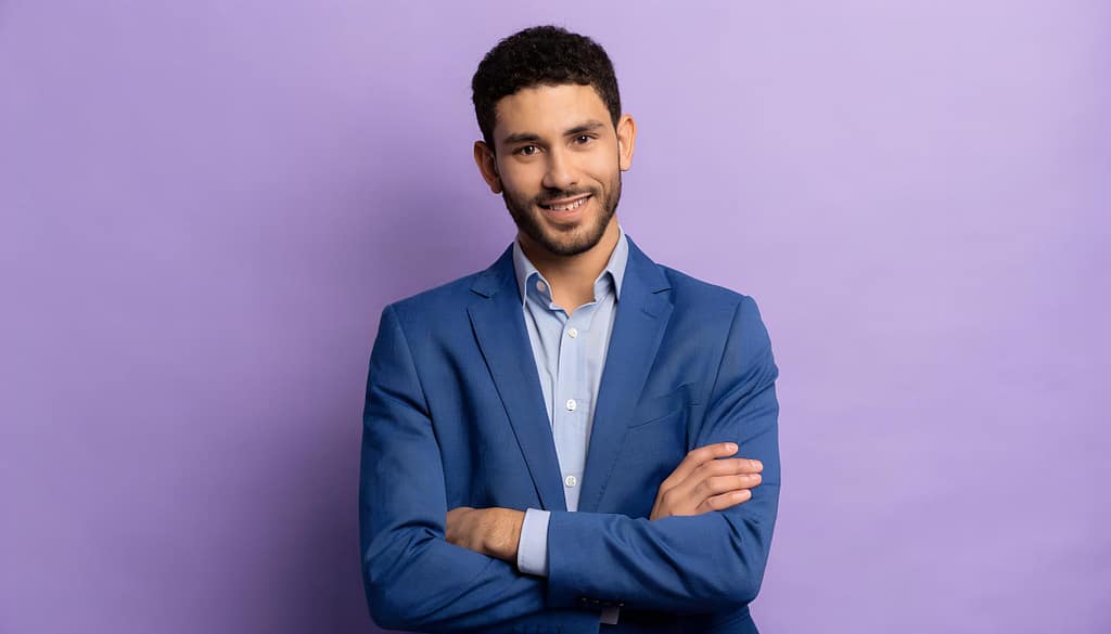 Professional Businessman Portrait High-Quality Stock Photo