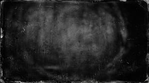 Dark grunge film texture background with scratches and vignette borders