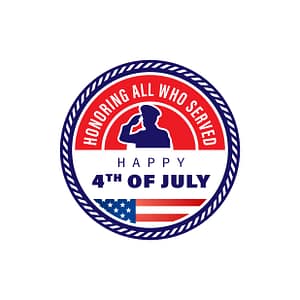 Patriotic Veteran Salute Badge Vector Free Download | Jexstock