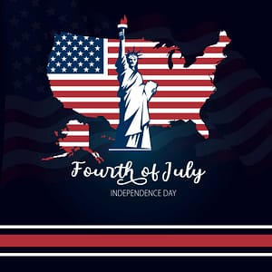 Premium Fourth of July Independence Day Illustration – Vector Graphic Download